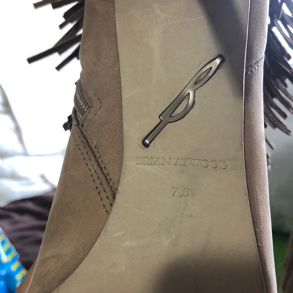 Fringe ankle boot heels - Picture 8 of 10